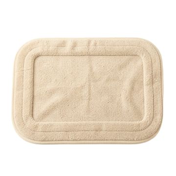 Meadow Crest Bath Mat - Beige (synthetic illustration; no displayed measurements)