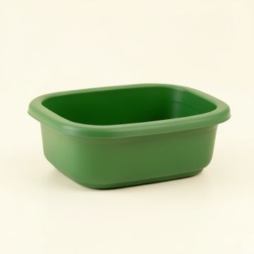 Reed Brook Empty Raised Planter - Green (synthetic illustration; no displayed measurements)
