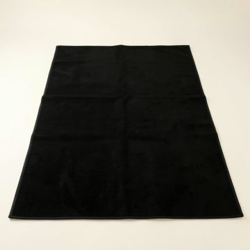 Dune Bridge Rectangular Area Rug - Black (synthetic illustration; no displayed measurements)