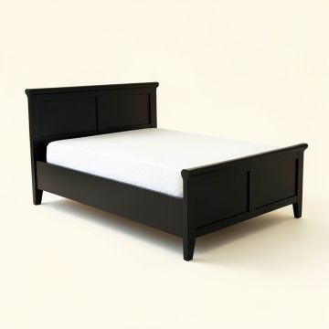 Brancaccio Full Low Profile Sleigh Bed (synthetic illustration; no displayed measurements)