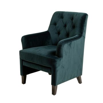 Anika Button Tufted Counter Height Upholstered Dining Chair