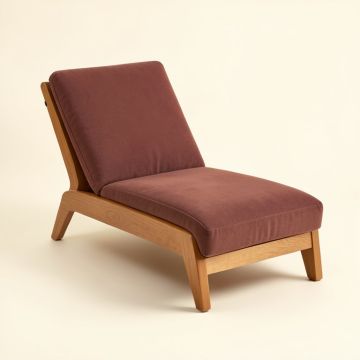Rojo Chaise Lounge (synthetic illustration; no displayed measurements)