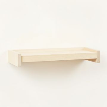 Hill Bend Wall-Mounted Shelf - Ivory (synthetic illustration; no displayed measurements)