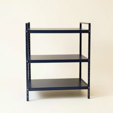 Birch Crossing Empty Seed-Starting Shelving Unit Without Lights - Navy (synthetic illustration; no displayed measurements)