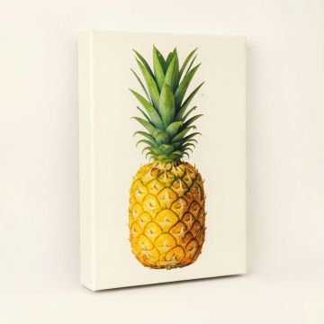 Life Is Sweet Pineapple - Textual Art Print On Canvas (synthetic illustration; no displayed measurements)