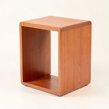 Slate Dale Side Table - Terracotta (synthetic illustration; no displayed measurements)