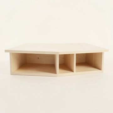 Ash Canyon Shoe Storage Bench - Ivory (synthetic illustration; no displayed measurements)