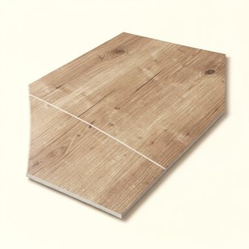 Garde 9 '' X 10 '' Porcelain Wood Look Wall & Floor Tile (synthetic illustration; no displayed measurements)