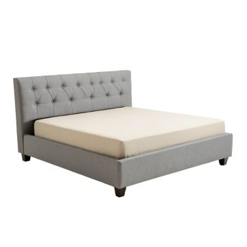 Drusilla Tufted Upholstered Low Profile Standard Bed