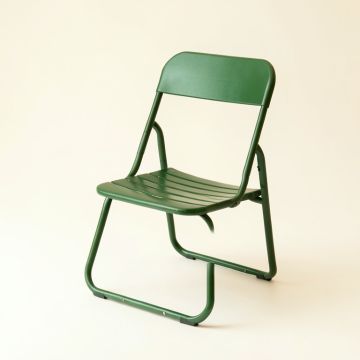 Wren Arc Folding Outdoor Chair - Green (synthetic illustration; no displayed measurements)