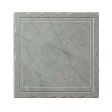 Sage Bridge Uninstalled Square Decorative Tile - Gray