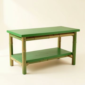 Aspen Arc Empty Workshop Workbench (synthetic illustration; no displayed measurements)