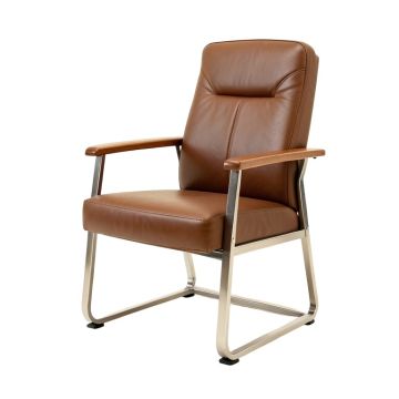 Rhudy Genuine Leather Conference Chair