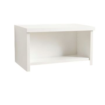 Harbor Bridge Wall-Mounted Shelf - White