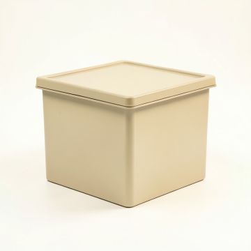 Rowan Crossing Closed Outdoor Storage Box - Beige (synthetic illustration; no displayed measurements)