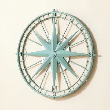 Rose Of The Winds Compass Rose Wall Décor (synthetic illustration; no displayed measurements)