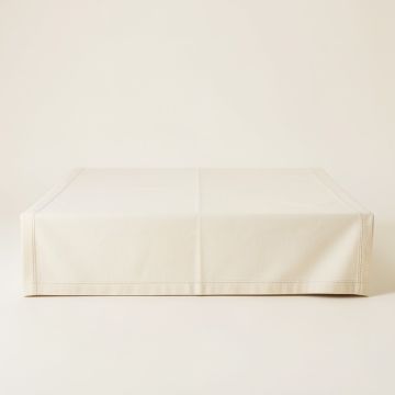 Slate Canyon Flat Bed Sheet - Cream (synthetic illustration; no displayed measurements)