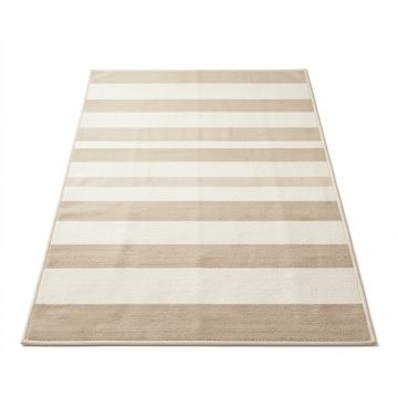 Cliff Bridge Rectangular Outdoor Rug - Beige (synthetic illustration; no displayed measurements)