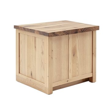 Fowlkes Poplar Kitchen Island With Butcher Block