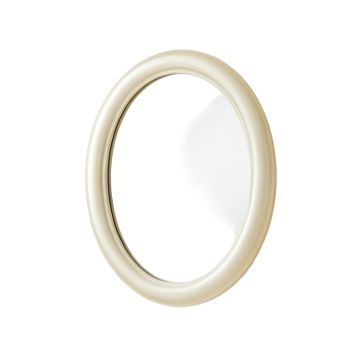 Harbor Crest Framed Wall Mirror - Ivory