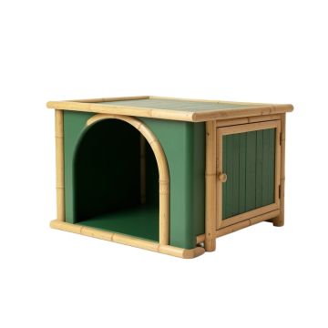 Maple Brook Empty Furniture-Style Litter Enclosure - Green