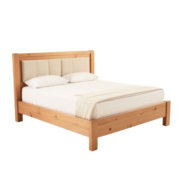 Ariana Wingback Upholstered Standard Bed