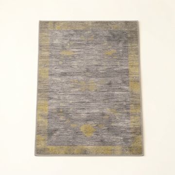 Costa Mesa Power Loom Gray/Yellow Rug (synthetic illustration; no displayed measurements)