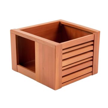 Fern Dell Empty Furniture-Style Litter Enclosure - Terracotta