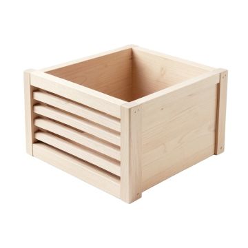Clay Bend Empty Furniture-Style Litter Enclosure - Beige