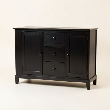 69 Inch Wooden Sideboard Buffet Storage Cabinet With 2 Doors & 3 Drawers (synthetic illustration; no displayed measurements)