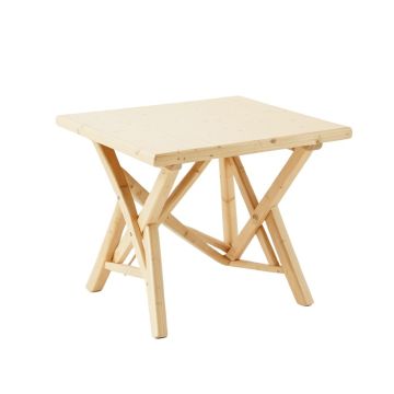 Alder Bluff Patio Table - Ivory