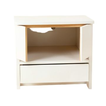 Cove Crest Nightstand - White