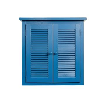 Slate Brook Wall-Mounted Laundry Cabinet - Blue