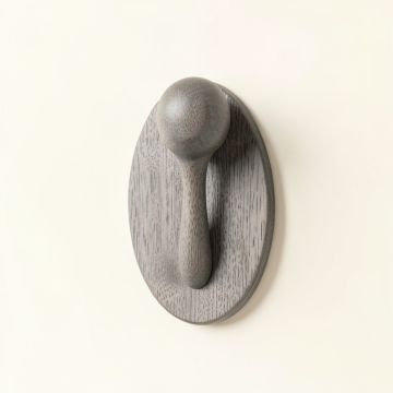 River Bluff Wall-Mounted Robe Hook - Gray (synthetic illustration; no displayed measurements)