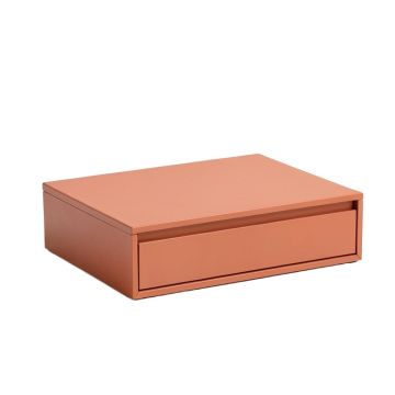 Hazel Bend Desktop Monitor Riser - Terracotta