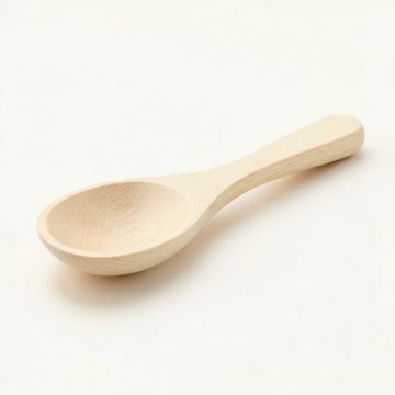 Hazel Bluff Cooking Spoon - Cream (synthetic illustration; no displayed measurements)