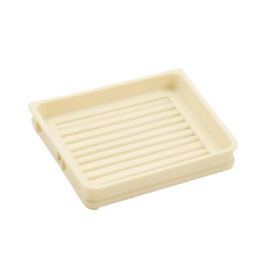 Ash Dell Empty Under-Desk Cable Tray - Ivory