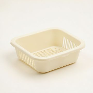 Hill Crest Empty Under-Desk Cable Tray - Ivory (synthetic illustration; no displayed measurements)