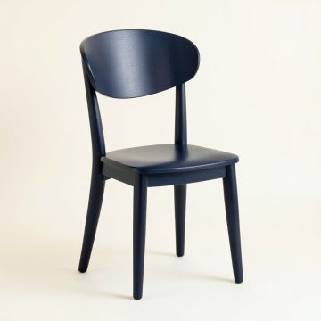 Elm Brook Dining Chair - Navy (synthetic illustration; no displayed measurements)