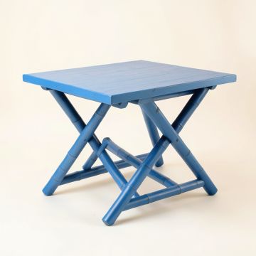 Birch Bridge Patio Table - Blue (synthetic illustration; no displayed measurements)