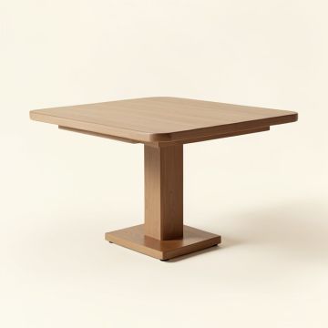 Darya 48 '' Extendable Pedestal Dining Table (synthetic illustration; no displayed measurements)