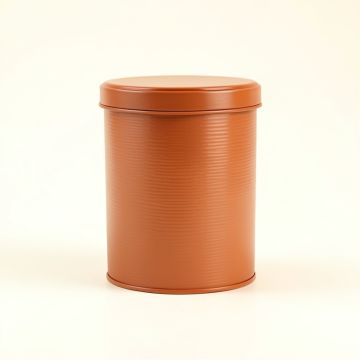Aspen Canyon Storage Canister With Lid - Terracotta (synthetic illustration; no displayed measurements)