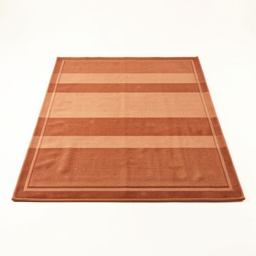 Laurel Bridge Rectangular Outdoor Rug - Terracotta (synthetic illustration; no displayed measurements)