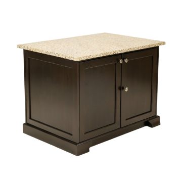 Clements Kitchen Island With Granite Top