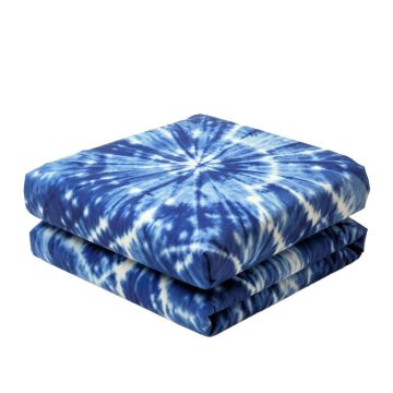 Tie Dye Microcosm Motif Generated With Digital Large Volume Active Rough Effect Duvet Cover Set