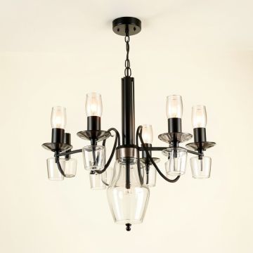 Finnley 11 - Light Sputnik Tiered Chandelier (synthetic illustration; no displayed measurements)