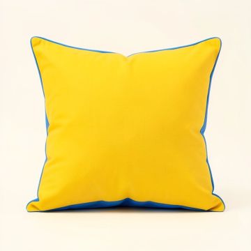 Real Bright Square Throw Pillow (synthetic illustration; no displayed measurements)