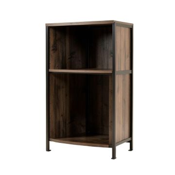 Drumm 49.2 '' H X 13.4 '' W Steel Corner Bookcase