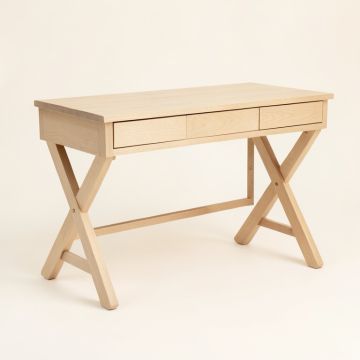 Elm Bluff Writing Desk - Beige (synthetic illustration; no displayed measurements)