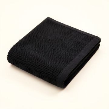 Cove Branch Bath Towel - Black (synthetic illustration; no displayed measurements)